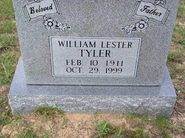 Headstone for Tyler, William Lester